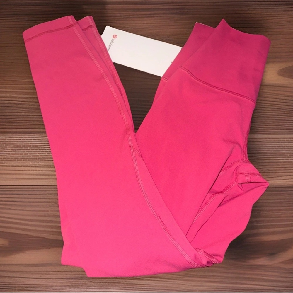 Lululemon Align HR Pant 25” RBCO Raspberry Coulis Pink Leggings Size 4